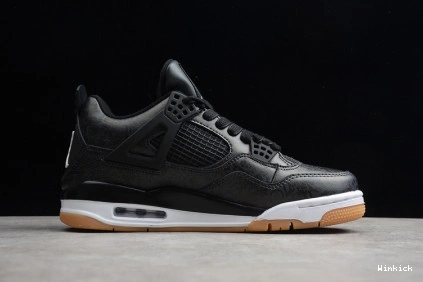 LASER GUM SE AIR BLACK JORDAN 4 CI1184-001 1110
